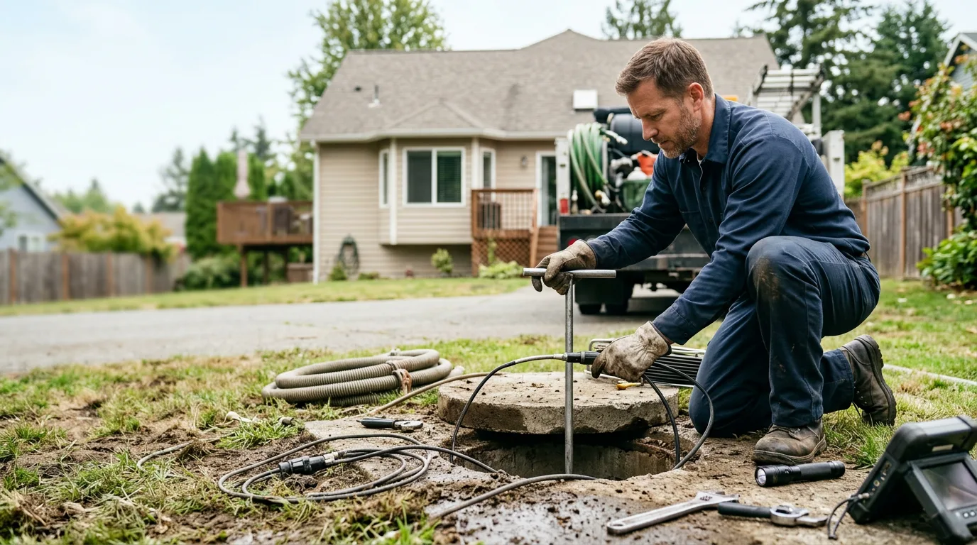 Septic Tank Pumping in Trevett, ME